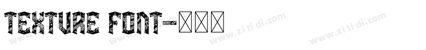 Texture Font字体转换